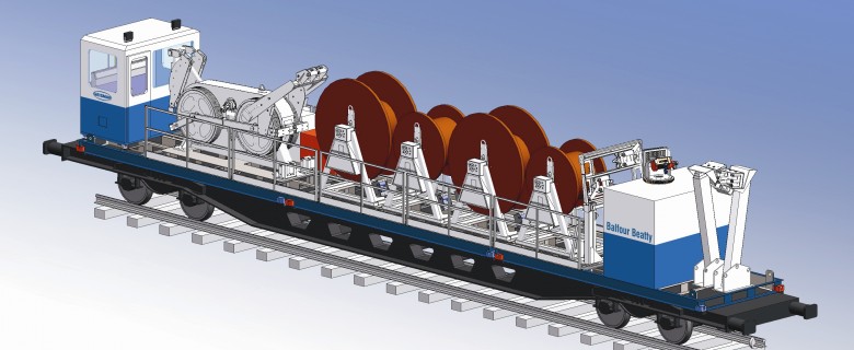 Cabine pour matériel de transport ferroviaire