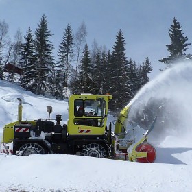 Cabine de chasse-neige