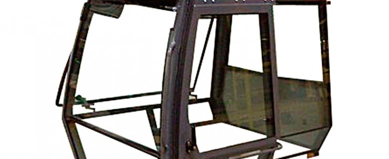 Cabine pour engin viticole