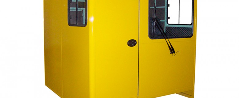 Cabine pour matériel de transport ferroviaire