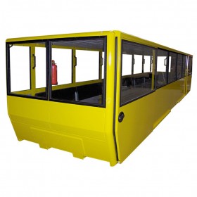 Cabine pour matériel de transport ferroviaire