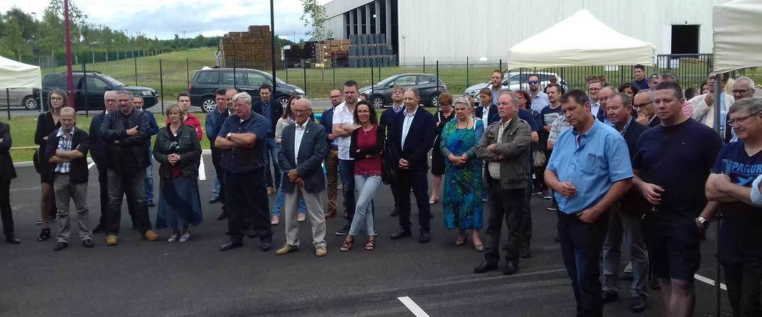 Inauguration du nouveau site de production