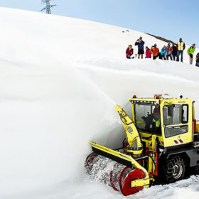 Cabin for snow plow