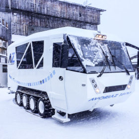 Chenillard pour transport de personnes en montagne